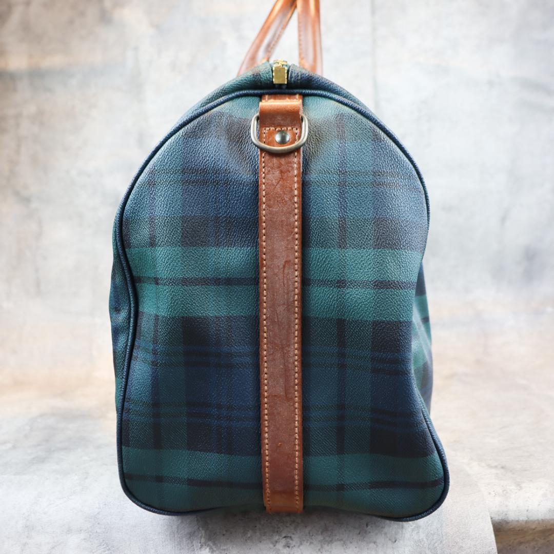 POLO RALPH LAUREN チェック柄 ボストンバッグ