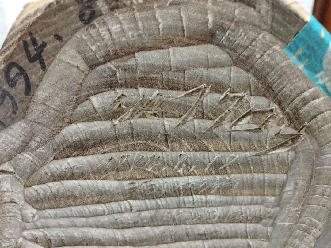 青山作　木彫　フクロウの置物 北海道洞爺湖　民藝