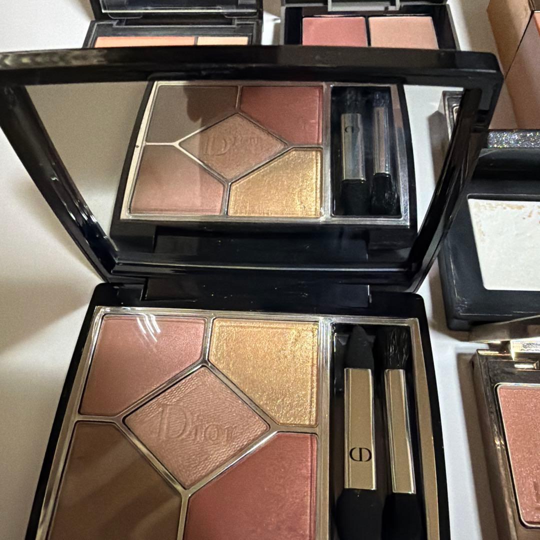 デパコスまとめ売り、ディオール、ルナソル、NARS、THREE.セルヴォーク6点