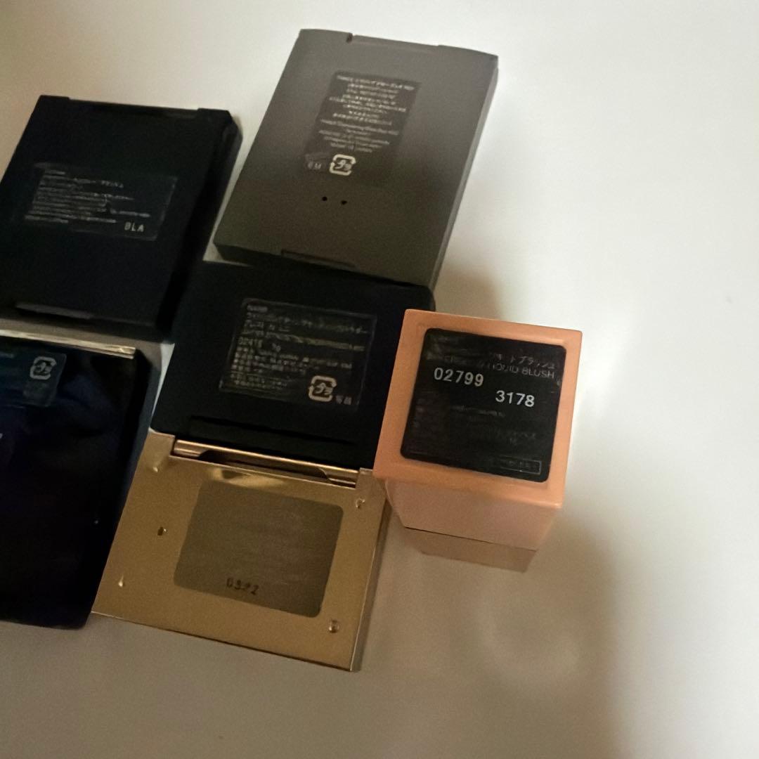 デパコスまとめ売り、ディオール、ルナソル、NARS、THREE.セルヴォーク6点