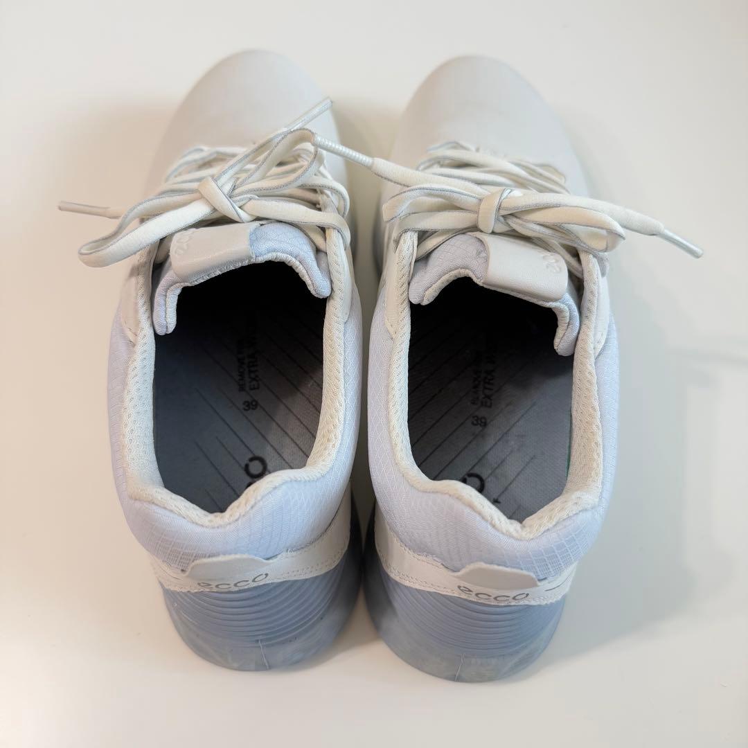 ECCO エコー ゴルフシューズ GORE-TEX 白 39 24.5cm