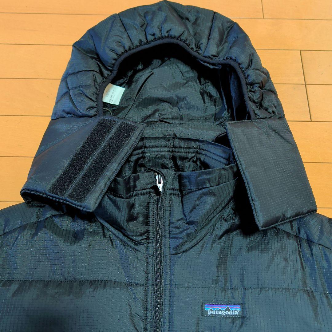 n*u様 【美品】2002年製 パタゴニア パフジャケット フード付き完品 黒