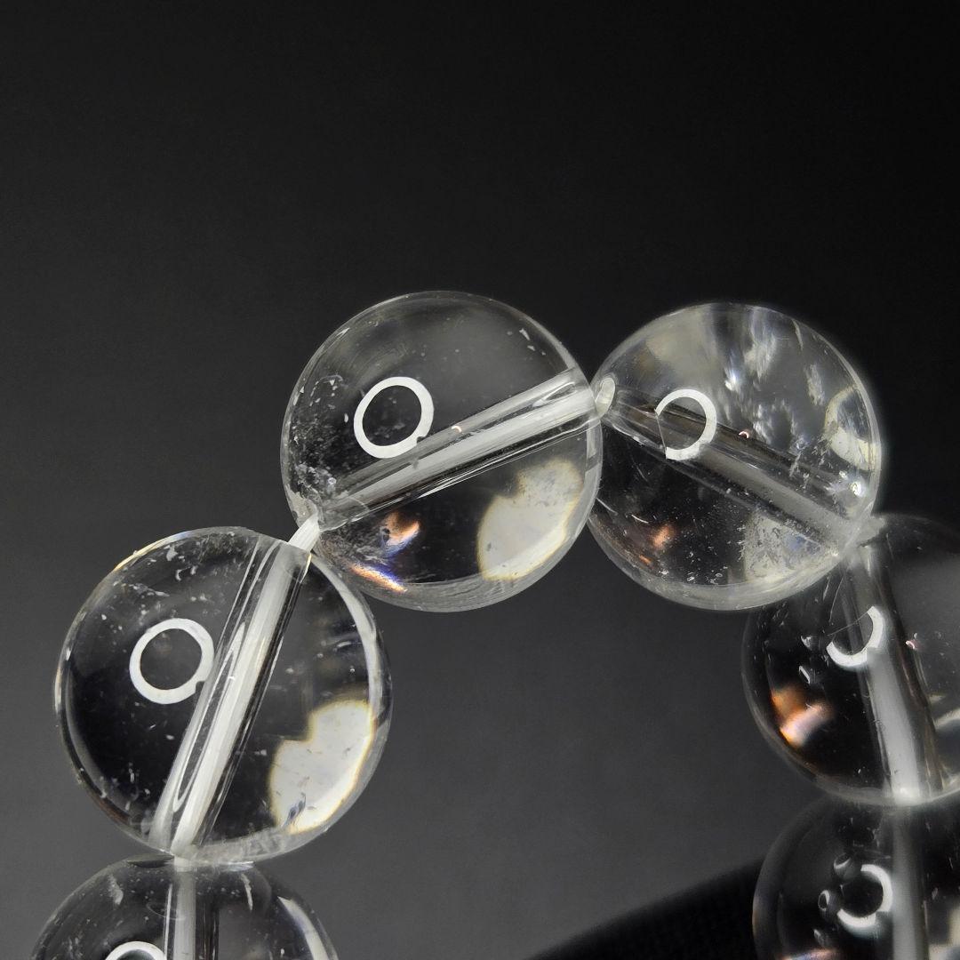 最高品質　超希少　12mm カイラス産ヒマラヤ水晶　ブレスレット　パワーストーン