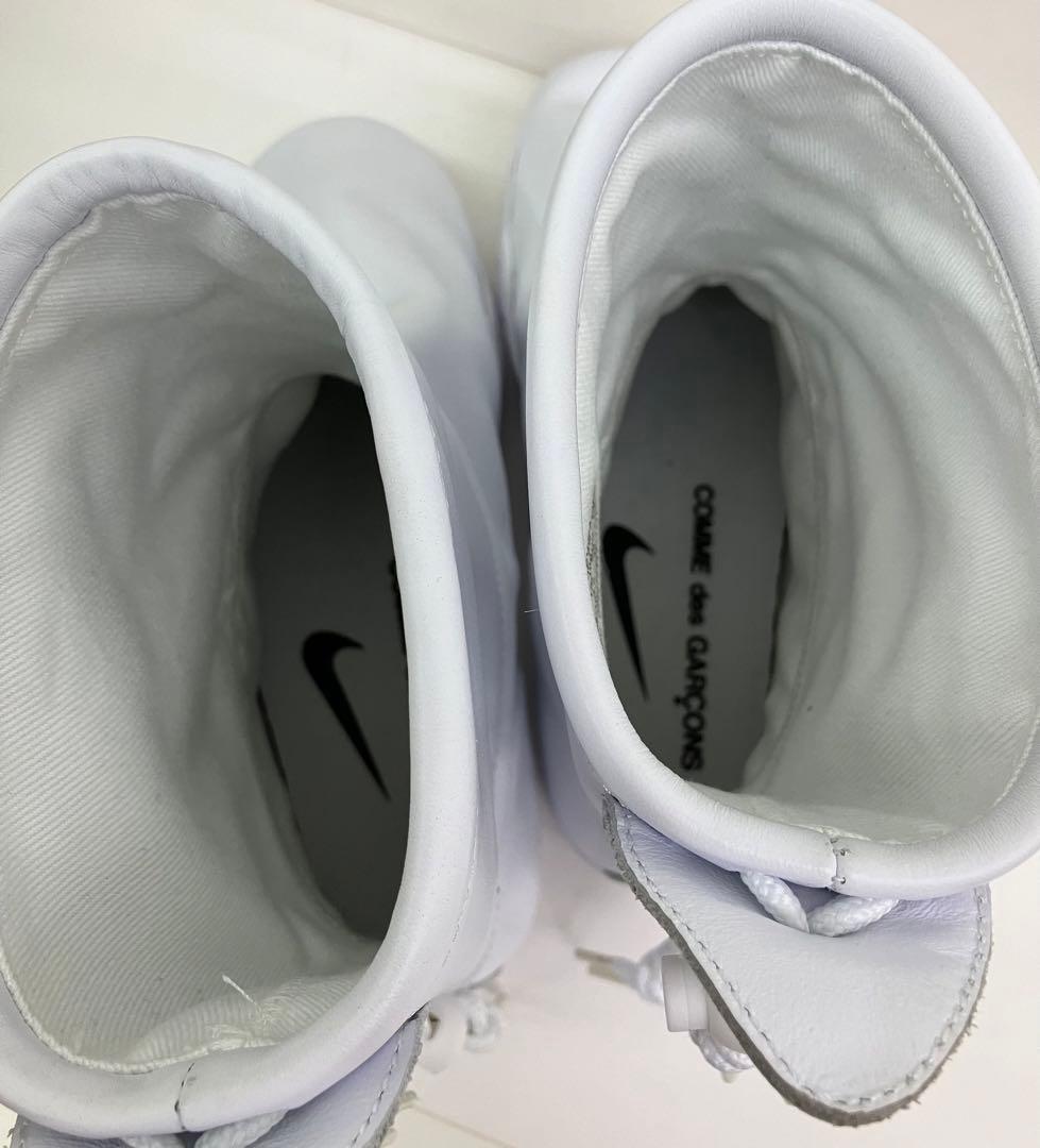 コムデギャルソン×NIKE☆'17春夏コレクション・白ショートブーツ