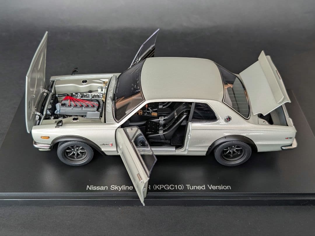 【ちっち】オートアート 1/18 GT-R KPGC10 ハコスカ