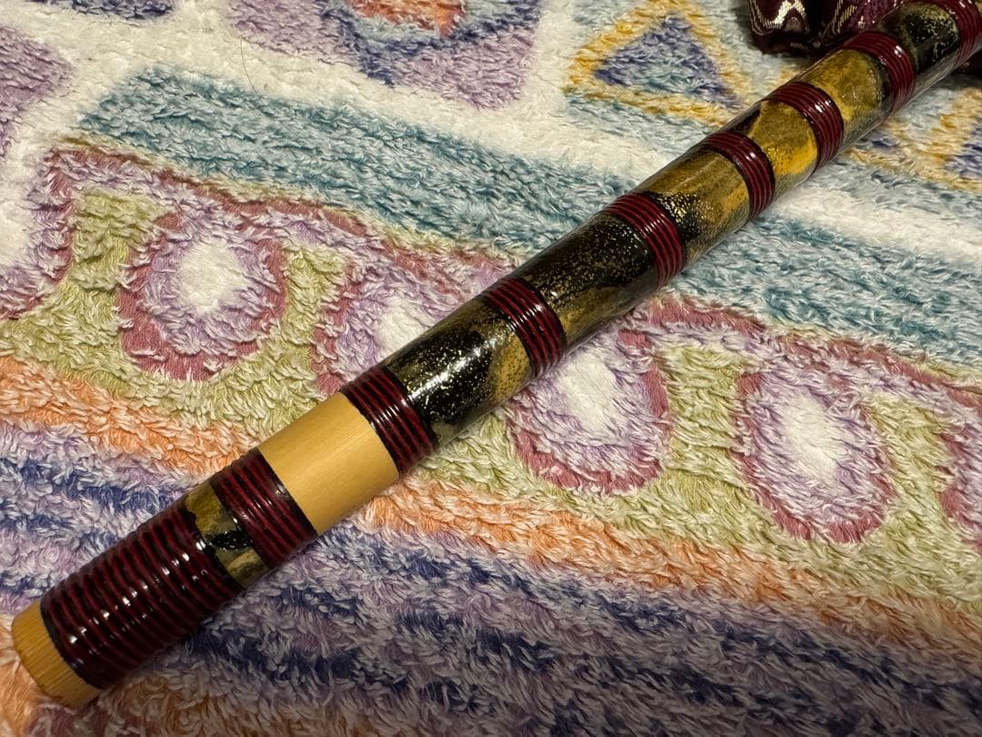 ⚫︎篠笛 和風模様 ドレミ菅 和康⚫︎