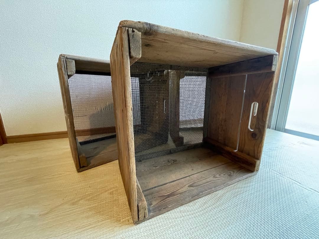 ヴィンテージ木箱　3個セット　キャベツボックス　ウッドボックス　アンティーク