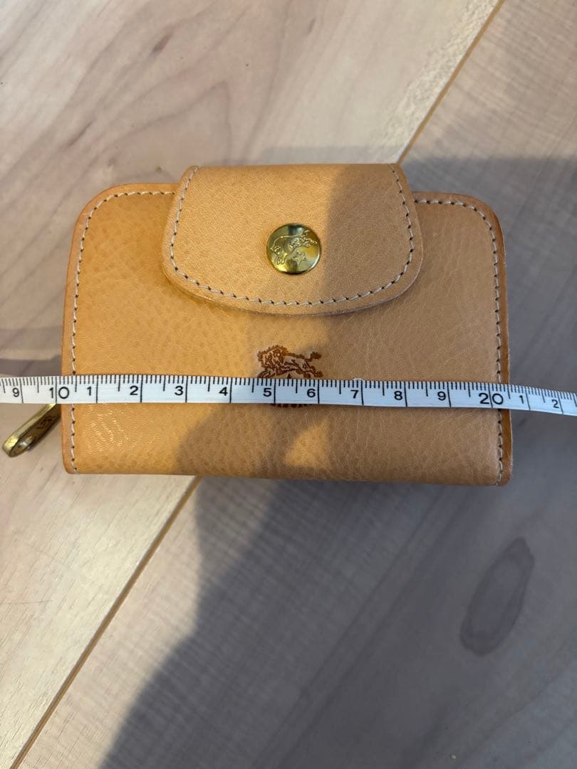 本日最終日‼️イルビゾンテ ベージュレザーキーホルダー未使用新品