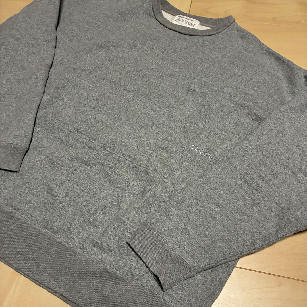 cloveru スウェット ワイド XL AOKI MUJI グレー