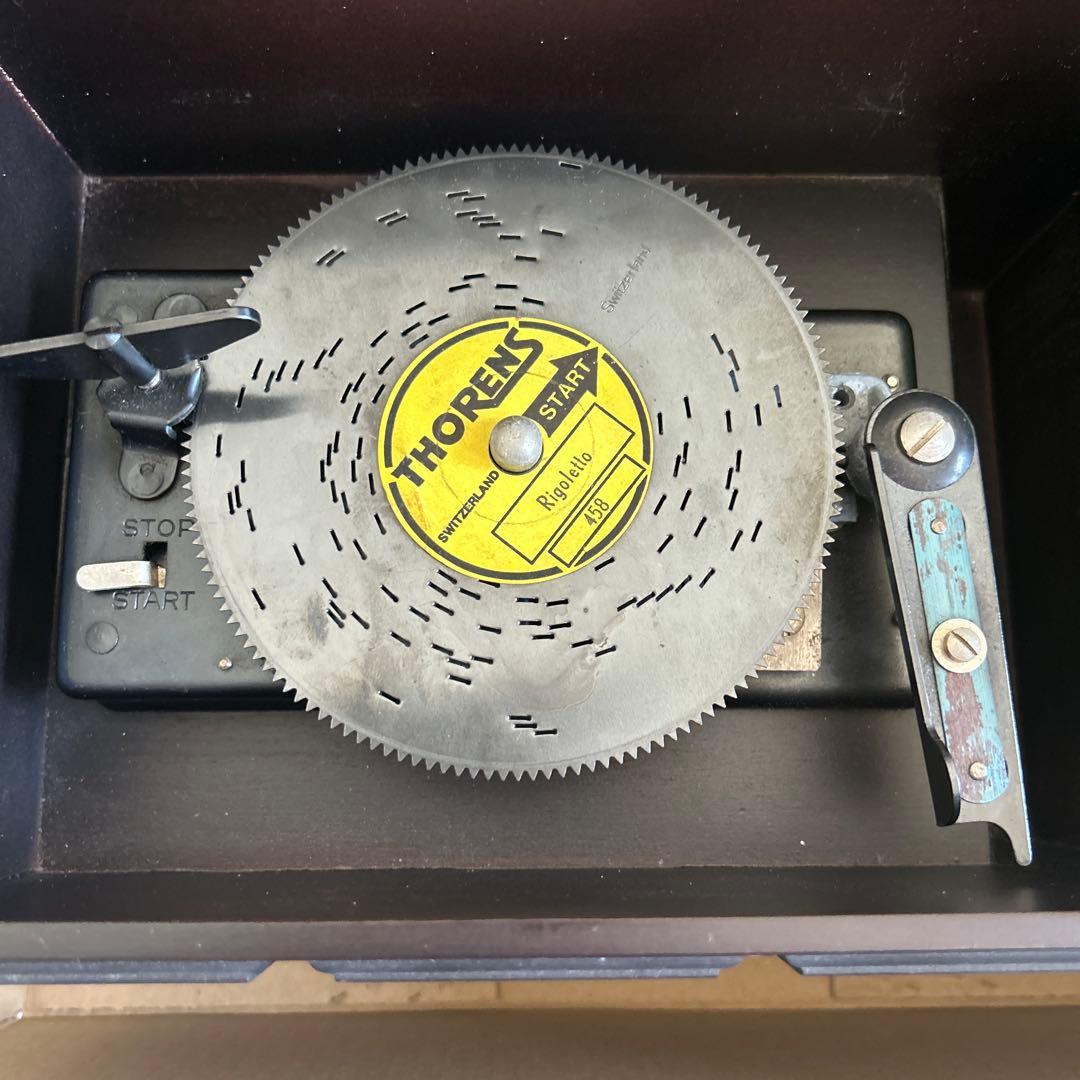 ジャンク品　スイス製　トーレンス　ディスク式オルゴール　1985年以前のお品物