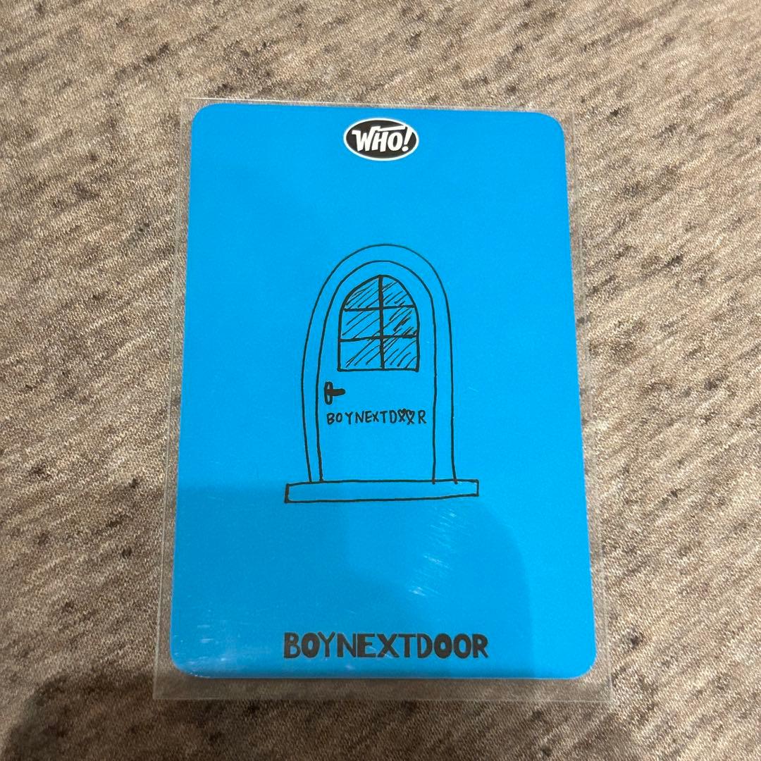 BOYNEXTDOOR ボネクド サノク 公開放送 コンバン トレカ テサン