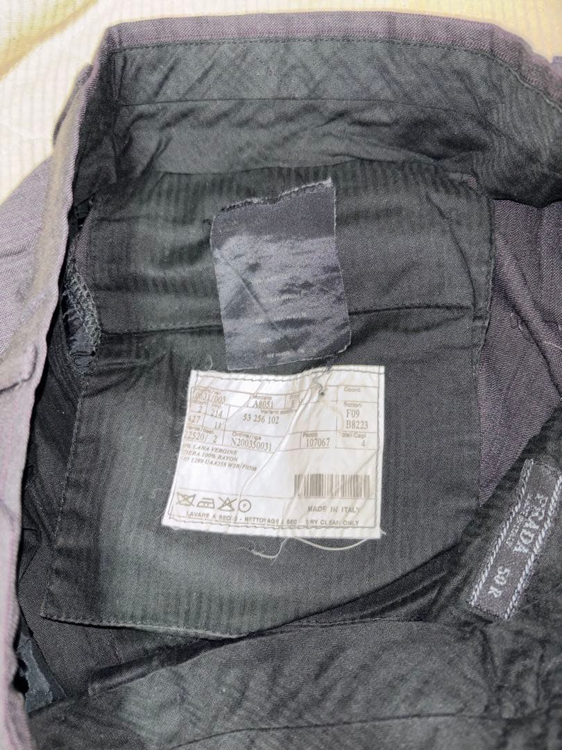 PRADA ブラウン スラックス 50 R