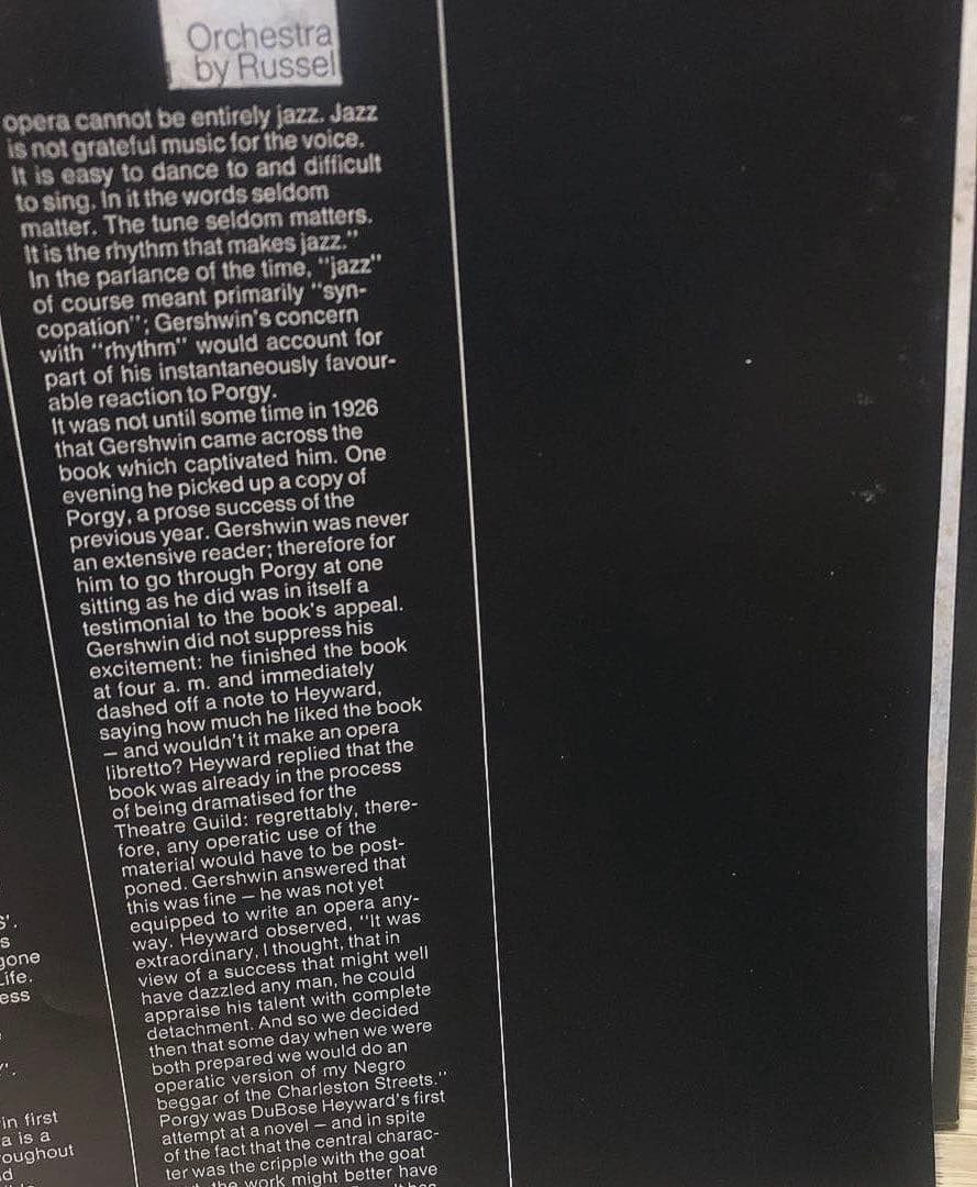 レア廃盤 Porgy&Bess エラ・フィッツジェラルド&ルイ・アームストロング