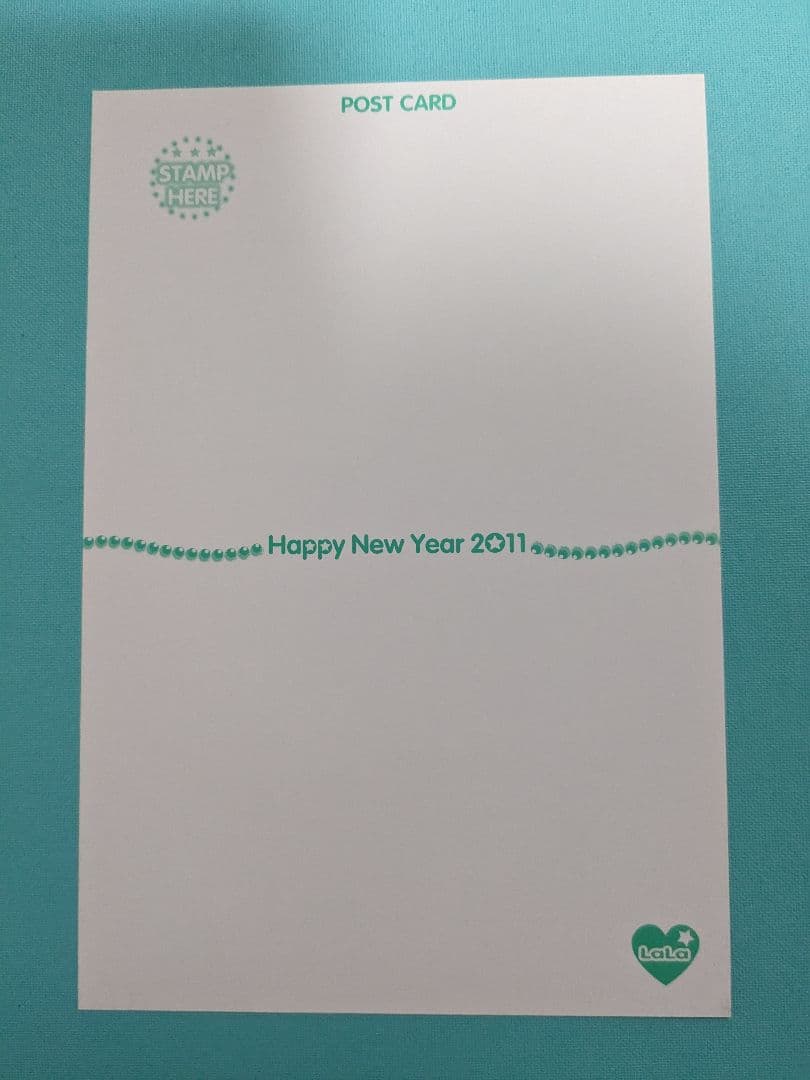 金色のコルダ　火原和樹　呉由姫　2011年複製年賀状