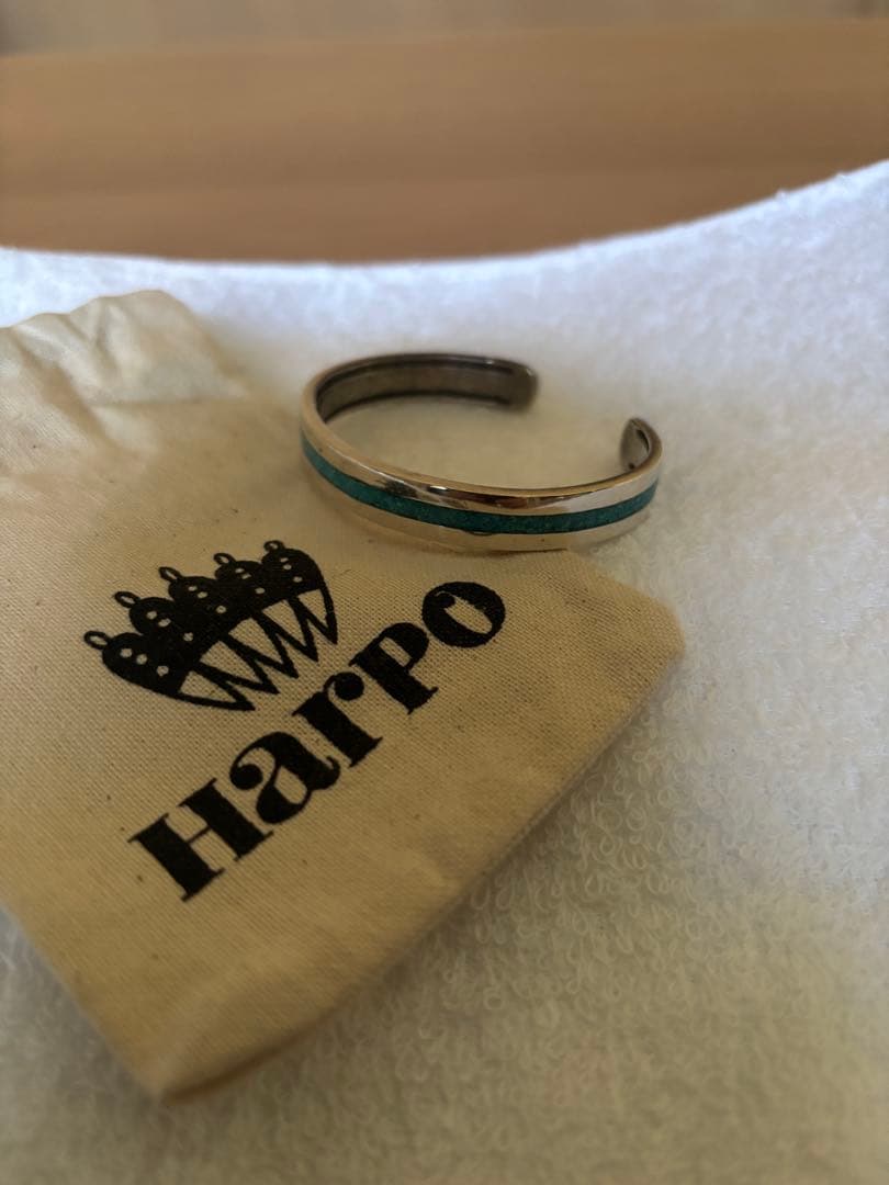 Harpo⭐️バングル　ブレスレット　シルバー　ターコイズ
