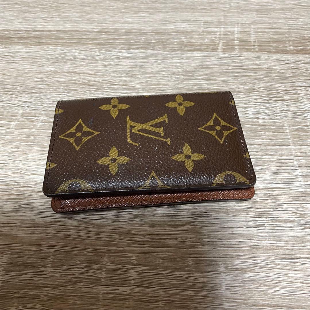 ルイ・ヴィトン 名刺入れ ブラウン