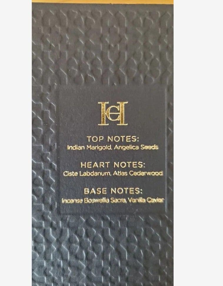 CAROLINA HERRERA GOLD INCENSE 100ml残り90