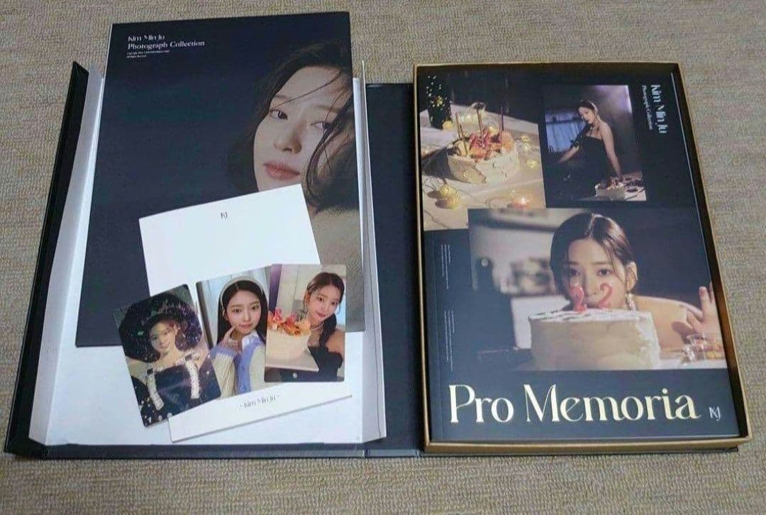 キム ミンジュ Pro Memoria 写真集 フォトブック 限定盤