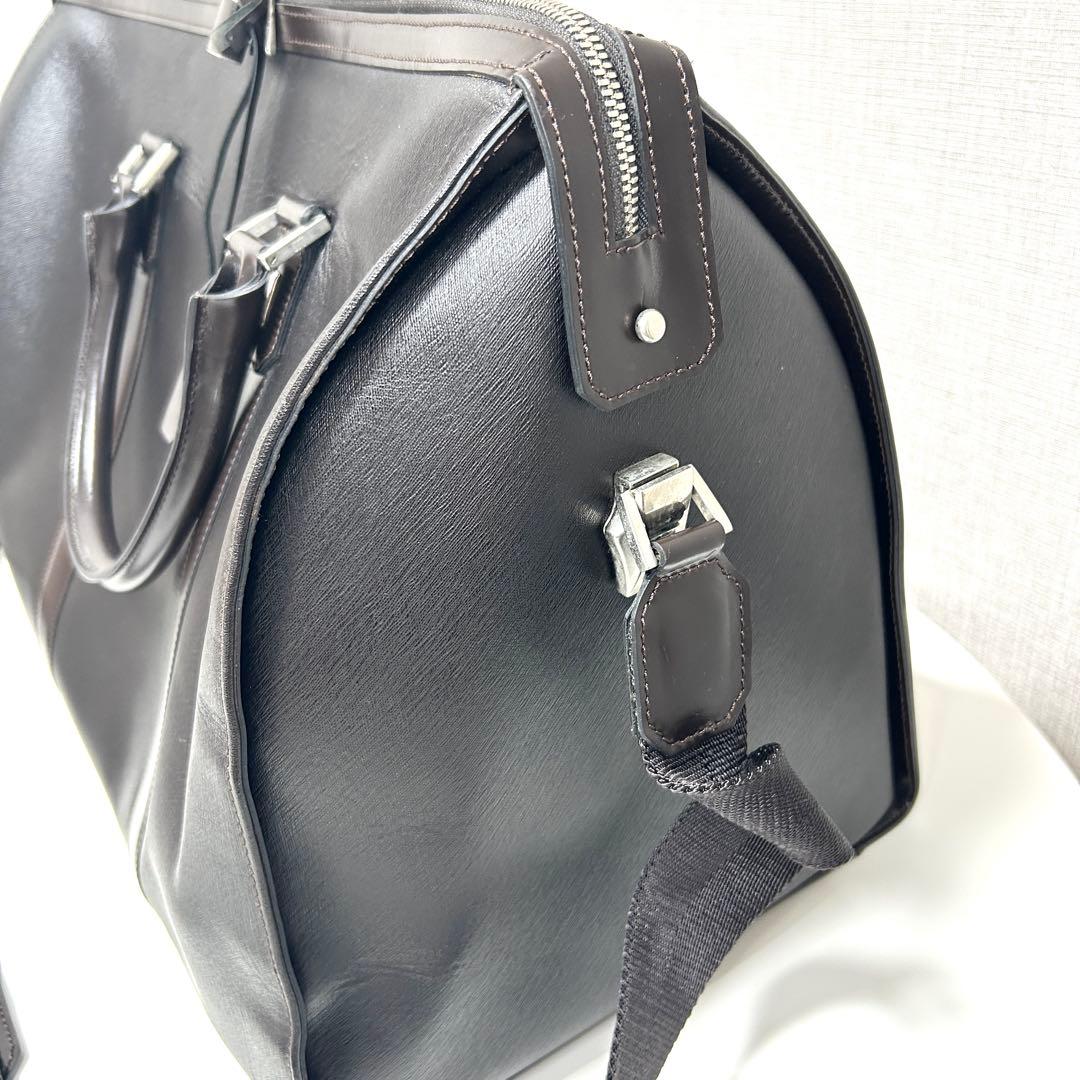 K*様 dunhillダンヒル本革ブリーフケース黒2WAY大容量ビジネス美品仕事