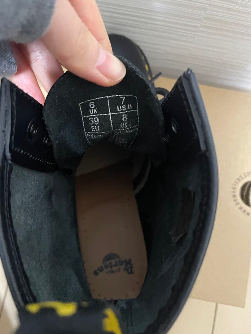 Dr. Martens ブラック ブーツ