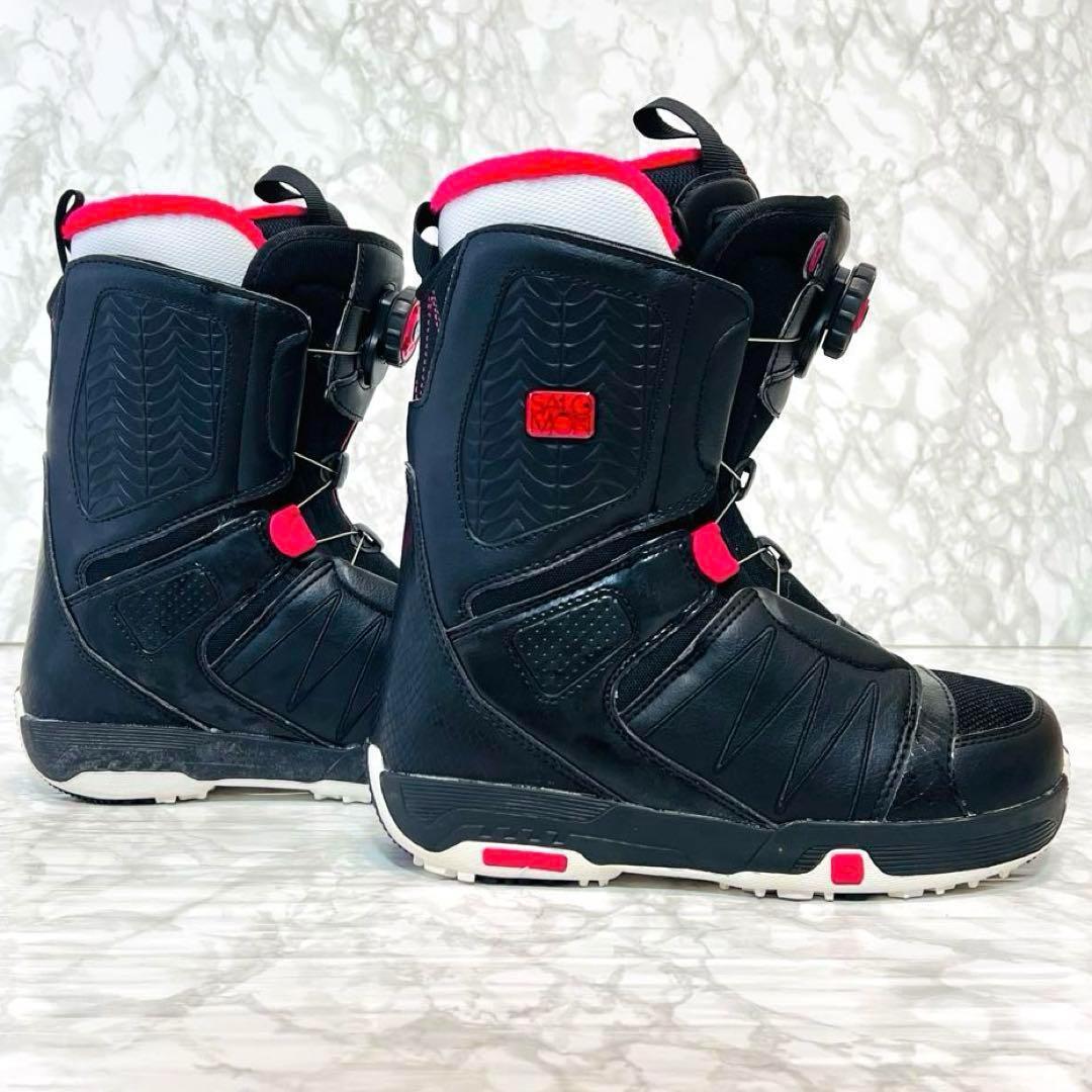 【美品】 サロモン レディース スノーボード ブーツ 23.5cm BOA