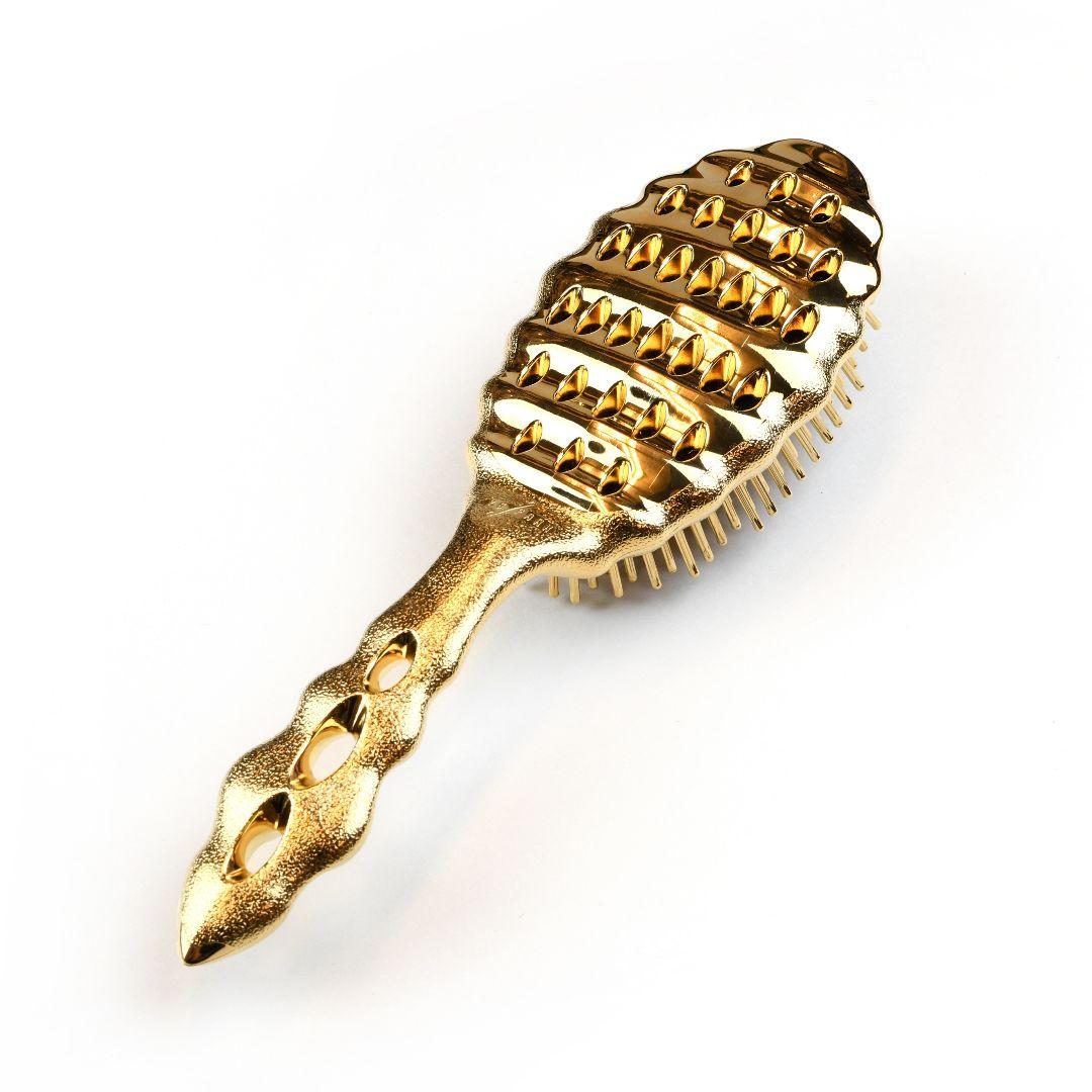 【未使用】Y.S.PARKメタルパドルブラシ（ゴールド）