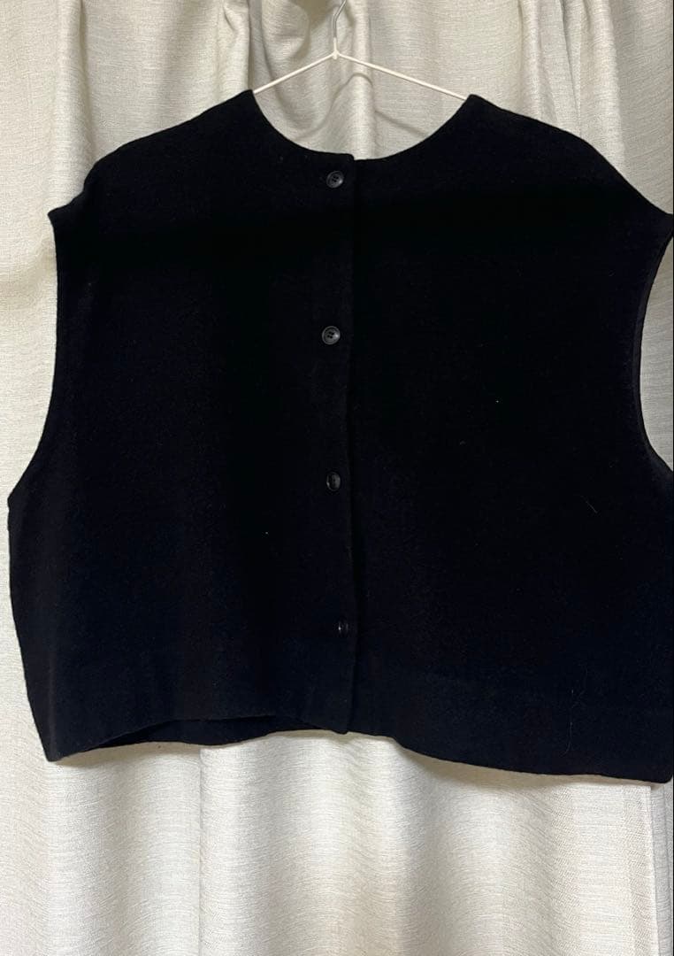 【かぐれ】ナッピングウール2wayベスト