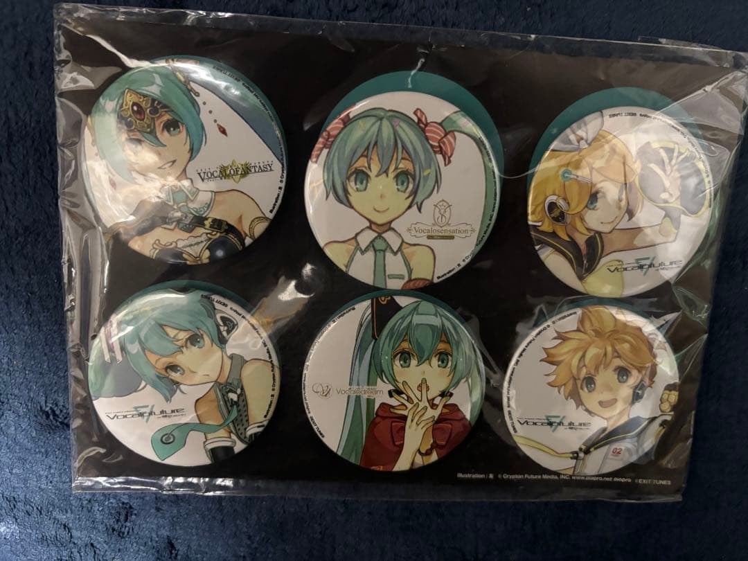 激レア☆【初音ミク】EXIT TUNES 缶バッジ Vocalofuture