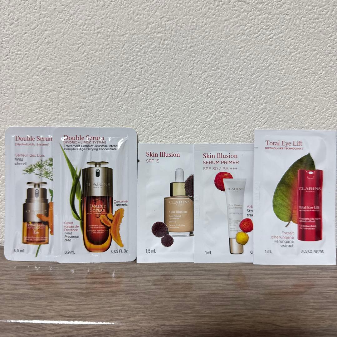 CLARINS ダブルセーラム ADC 2本（未開封50ml+9割残約45ml）