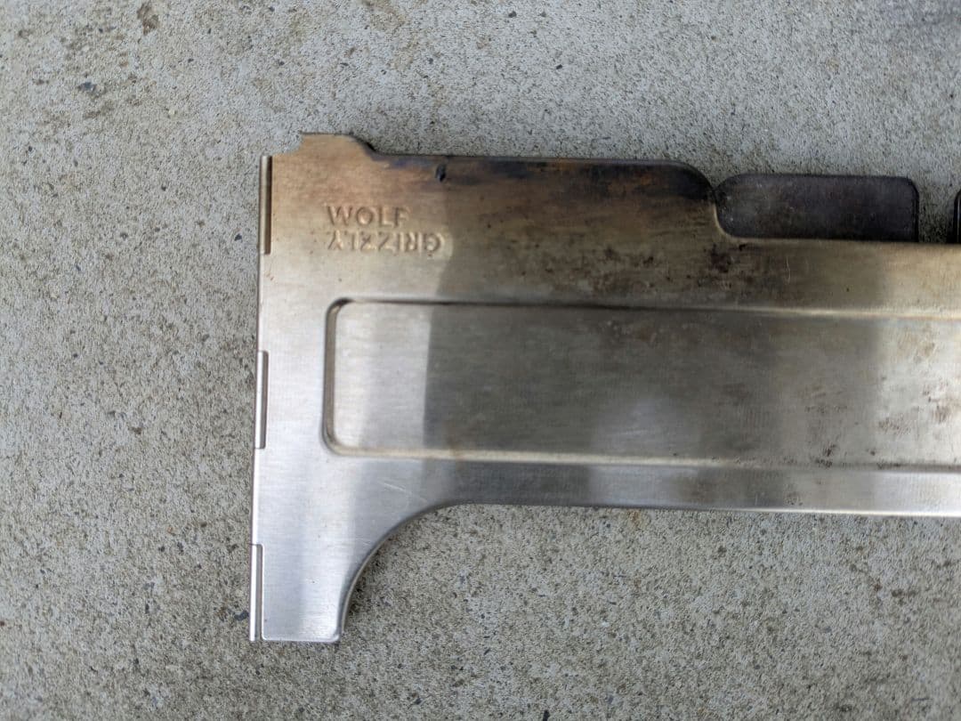 WOLF&GRIZZLY ファイアーセーフ 焚き火台＆グリルM1セット