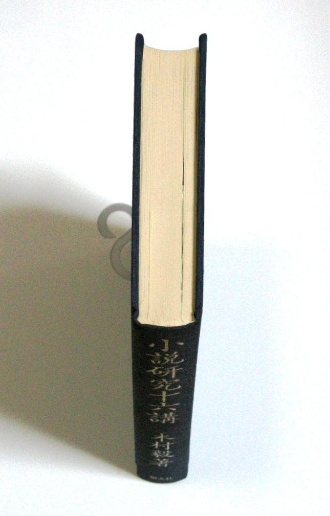 小説研究十六講 恒文社 木村 毅☆箱帯付き、美本