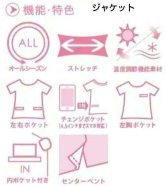 ボンマックス 事務服 ジャケット スカート 上下セットブラック×ブルー 13号