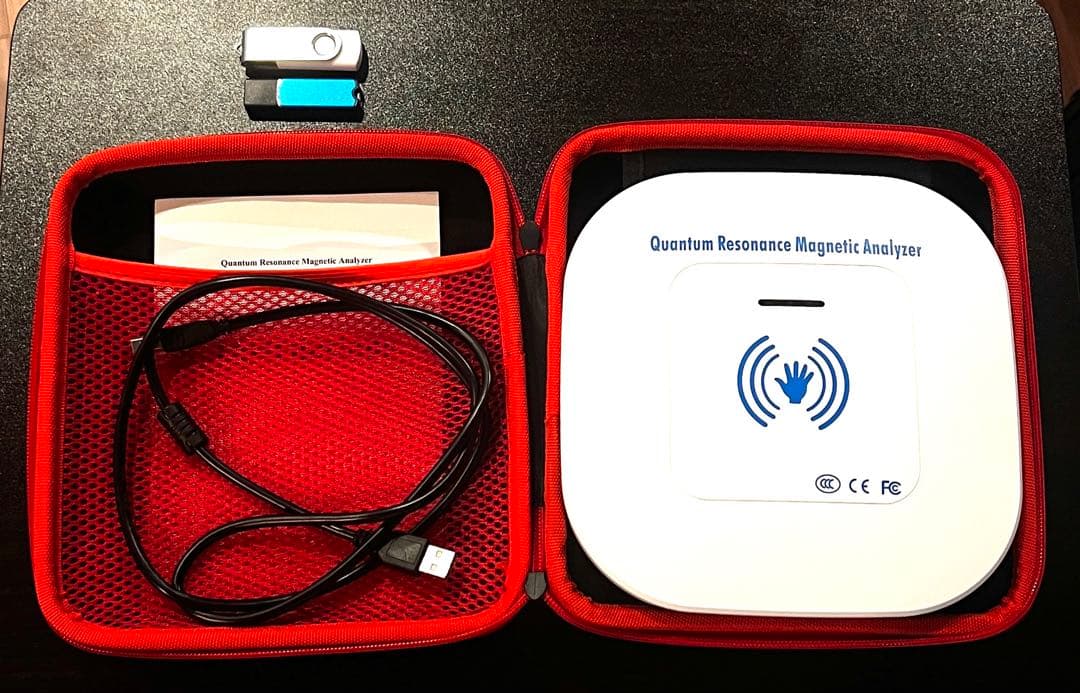 ※即日配送、新品※日本語　量子波動アナライザー健康管理分析器