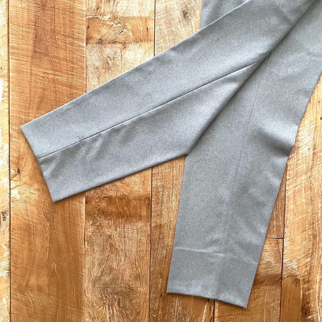 【極美品】GTA ジーティーアー テーパード ウール スラックス パンツ 48