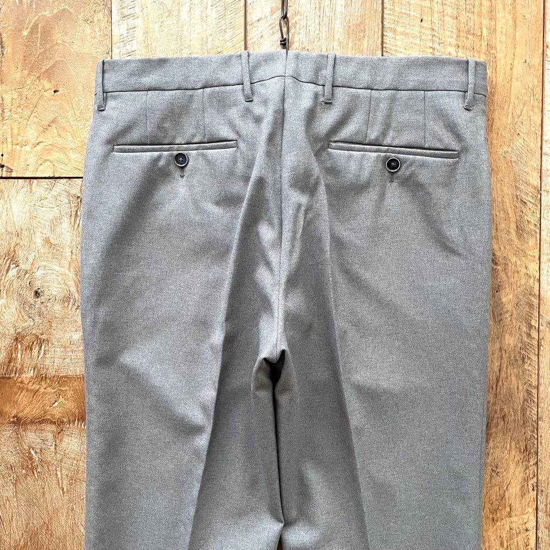 【極美品】GTA ジーティーアー テーパード ウール スラックス パンツ 48