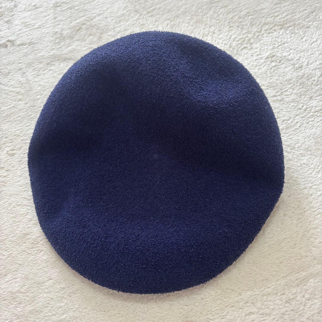 STUSSY × KANGOL ベレー帽 ネイビー　ステューシー　カンガルー