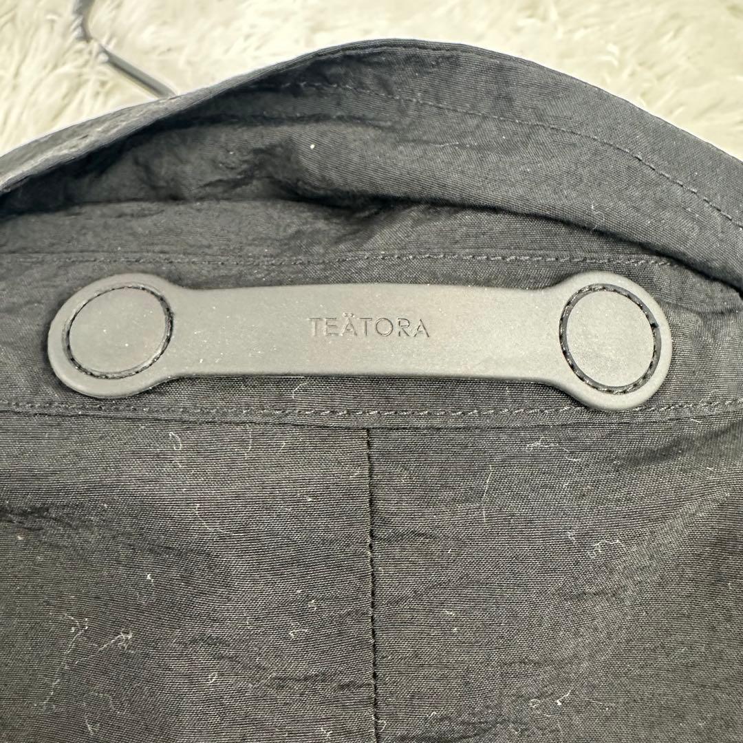 テアトラ　デバイスジャケット　パッカブル　テーラードジャケット　2B 黒　L