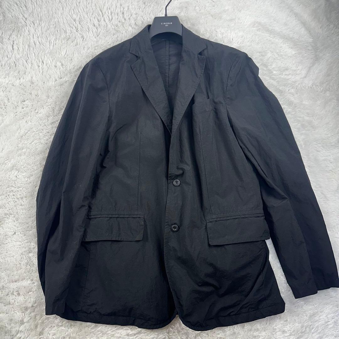 テアトラ　デバイスジャケット　パッカブル　テーラードジャケット　2B 黒　L