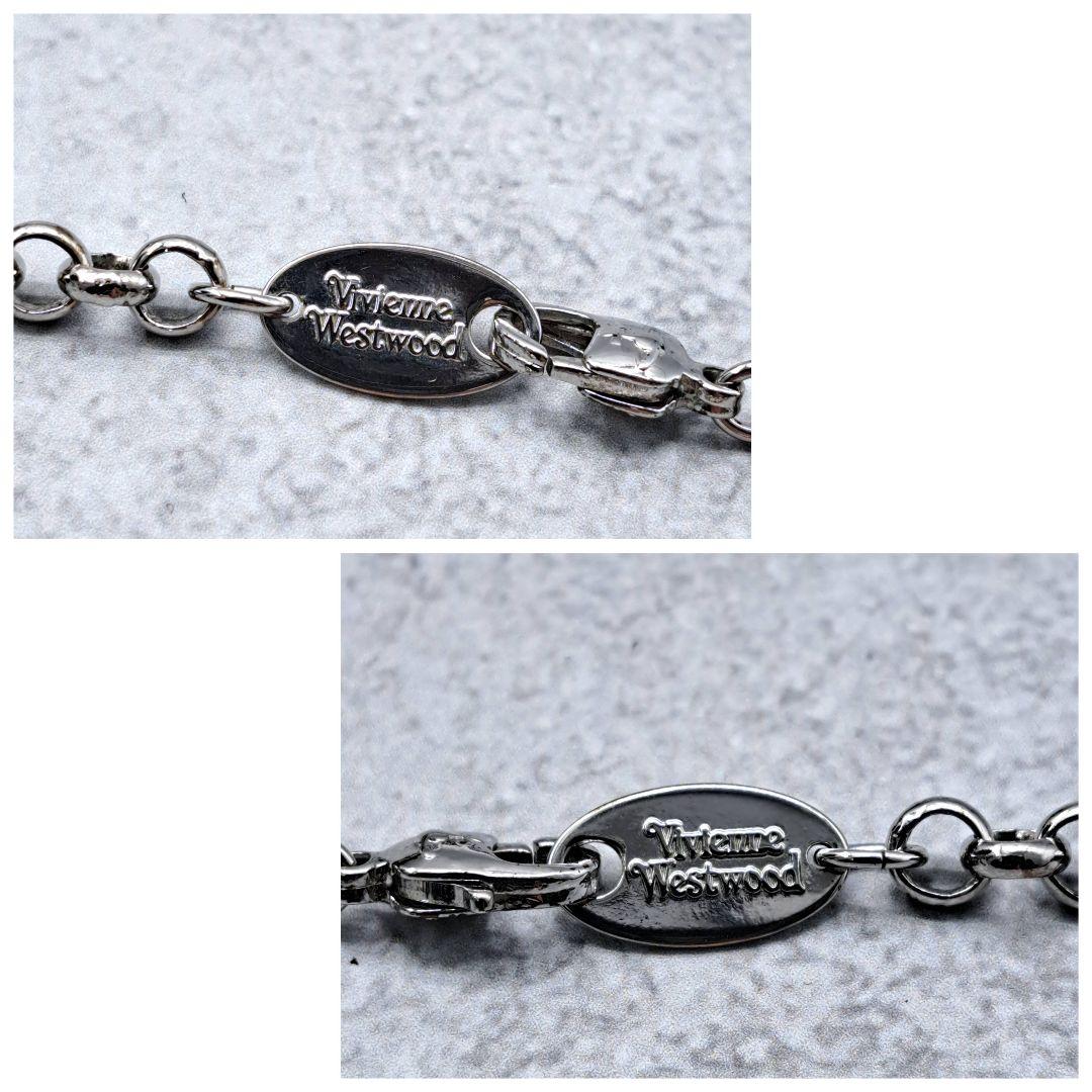 ヴィヴィアンウエストウッド ネックレス ビッグオーブ シルバー 裏文字有 正規品