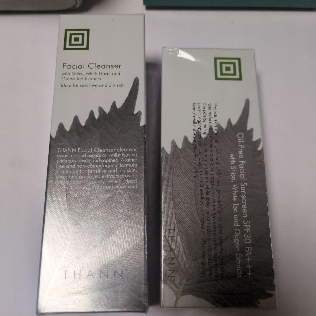 THANN フェイシャルクレンザー & 日焼け止め