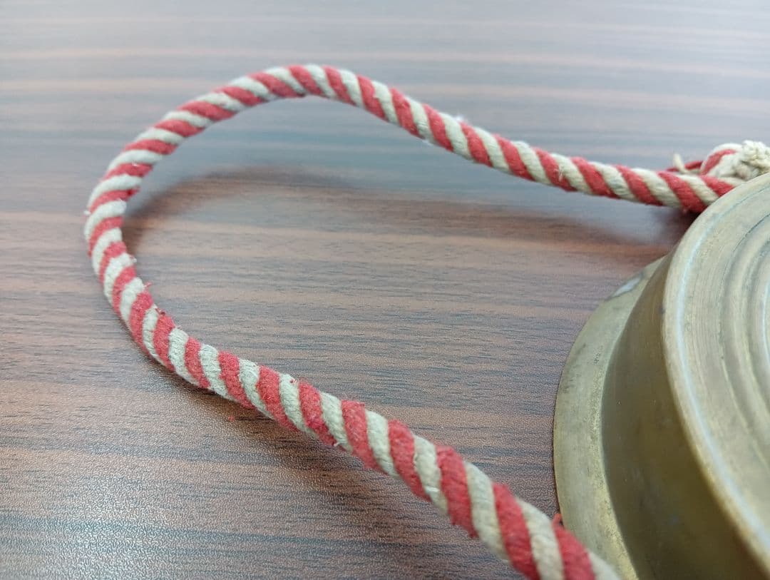 ま*こ様 ​古銅 摺り鉦 当たり鉦（すりがね/あたりがね）直径13cm 祭り鳴り