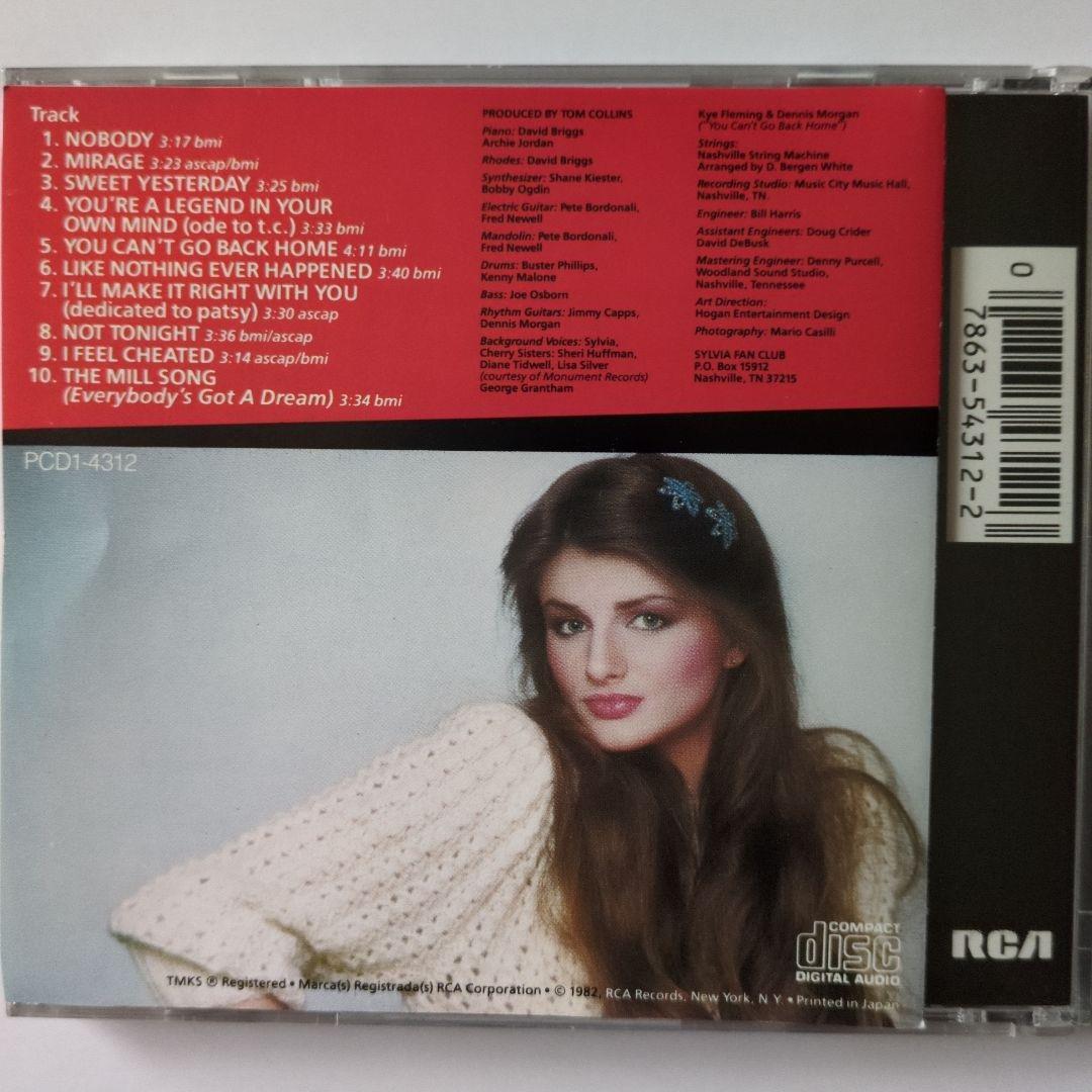 ジャスト シルヴィア SYLVIA アルバム RCA PCD-4312