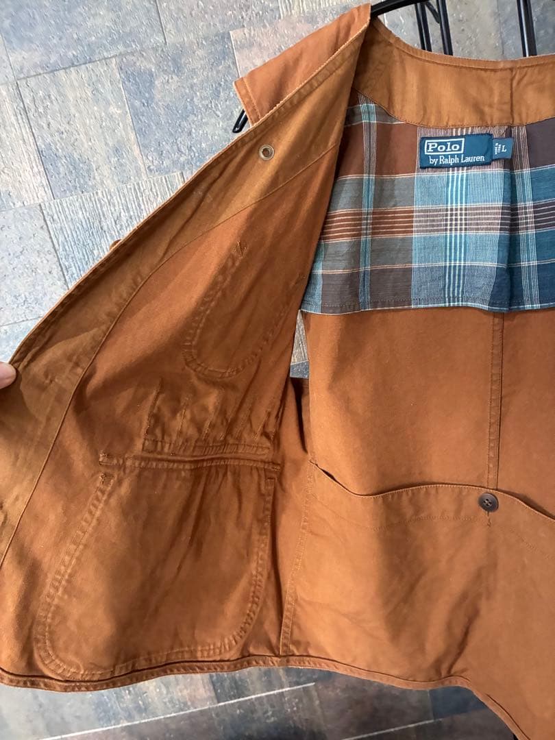 Polo by Ralph Lauren フィッシングベスト L ブラウン