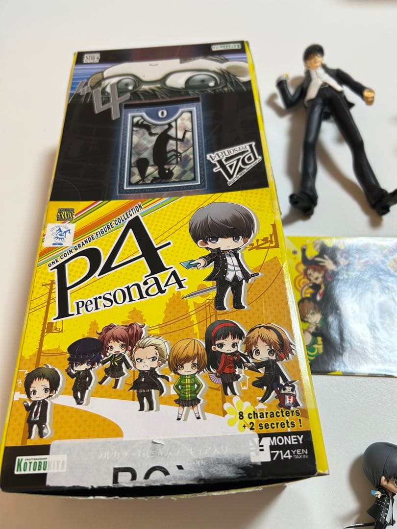 ペルソナ4 ワングランデ 眼鏡BOX10体コンプ美品＋おまけ