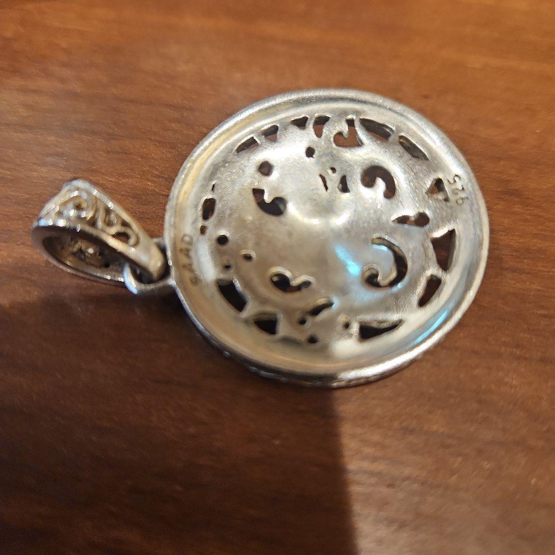 SAAD サード 太陽神 ペンダントトップ Silver925 アラベスク