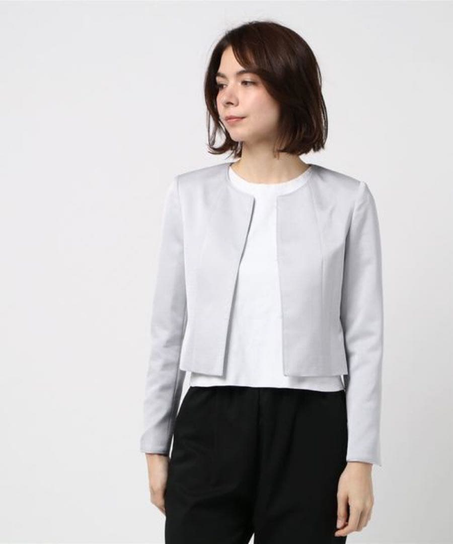 美品◇アナイ◇グログランジャケット スカートセットアップ