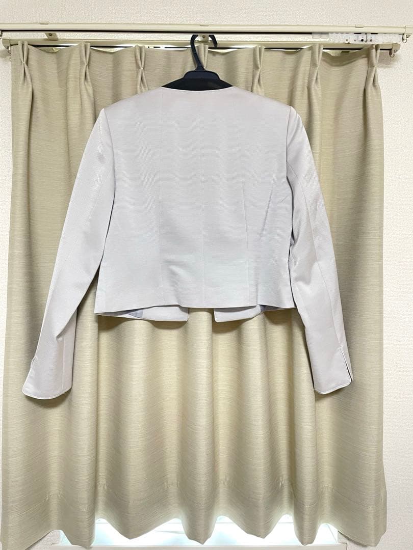 美品◇アナイ◇グログランジャケット スカートセットアップ