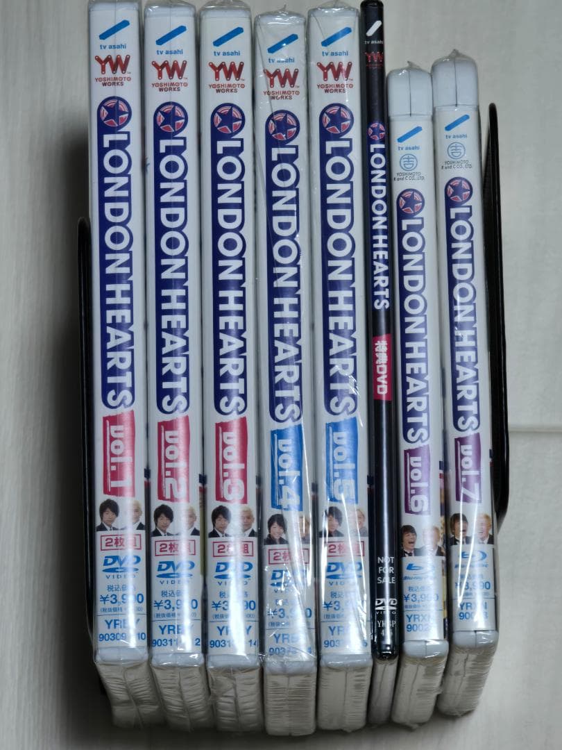 ロンドンハーツ DVD Vol.1～7 特典DVD 50TA ドッキリ