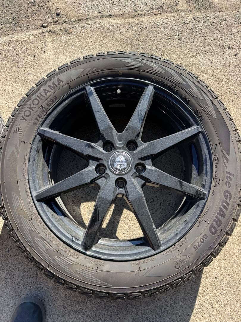 takaotomami バリ溝　ice GUARD G075 225/55