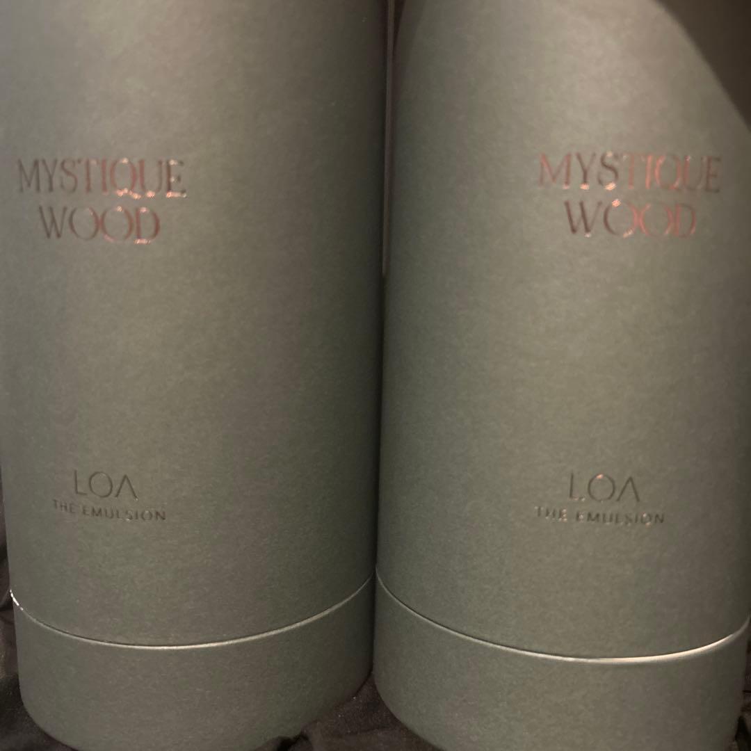 MYSTIQUE WOOD ヘアエマルジョン LOA 2本セット